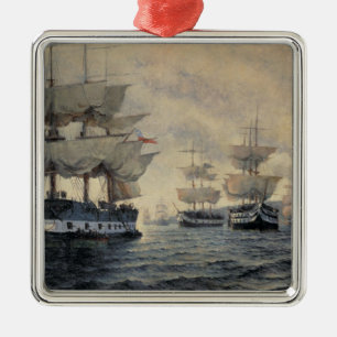 Ornamento De Metal O embarque da expedição de liberação do Pe