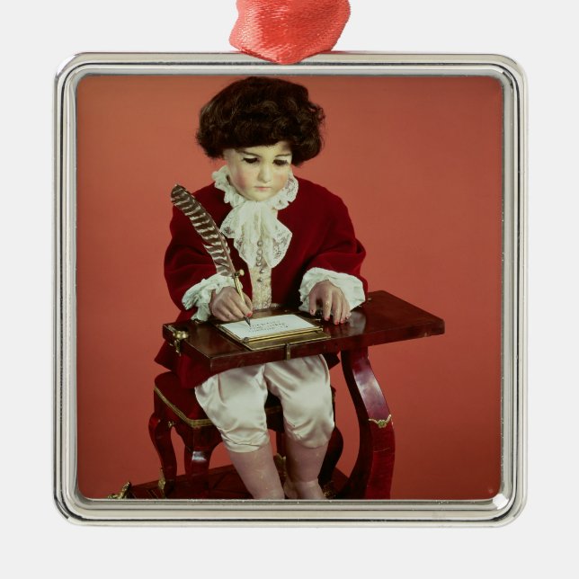 Ornamento De Metal O escrevente (Frente)