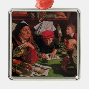 Ornamento De Metal O escritório de advogado, c.1545