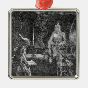 Ornamento De Metal O fantasma de Marley