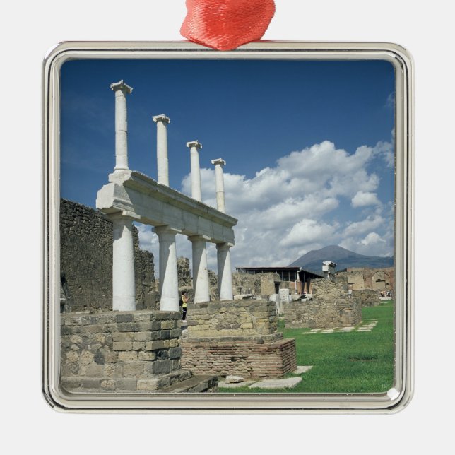 Ornamento De Metal O fórum (Frente)