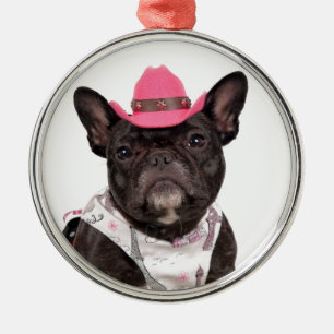 Ornamento De Metal O Frenchie