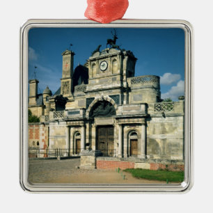 Ornamento De Metal O gatehouse