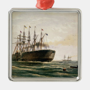 Ornamento De Metal O grande corrente oriental, o 23 de julho de 1865,