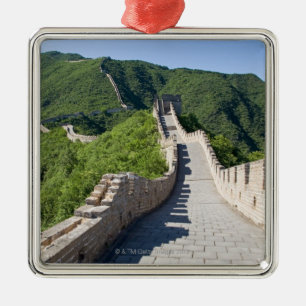 Ornamento De Metal O Grande Muralha de China em Beijing, China