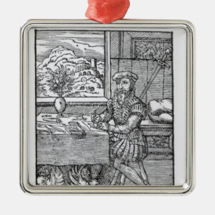 Ornamento De Metal O ilustrador, publicado por Hartman Schopper