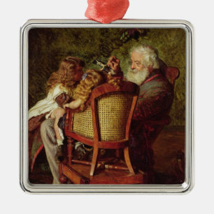 Ornamento De Metal O Jack in the Box do avô