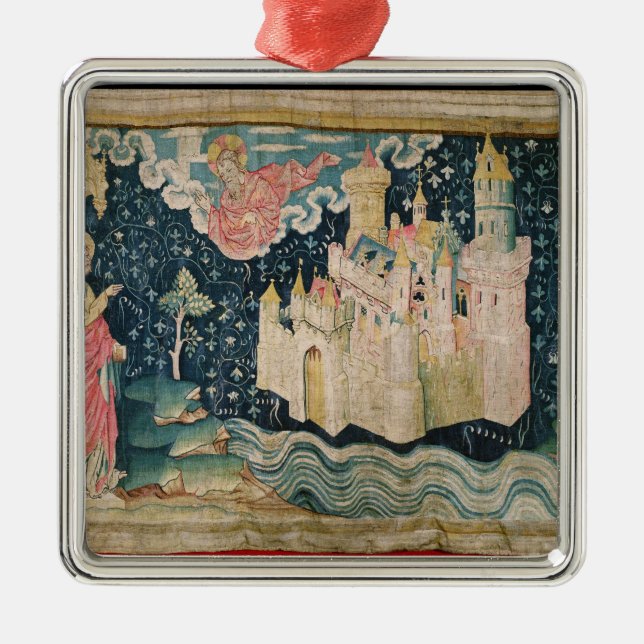 Ornamento De Metal O Jerusalem novo (Frente)