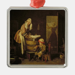 Ornamento De Metal O Laundress