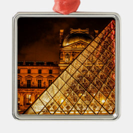 Ornamento De Metal O Louvre