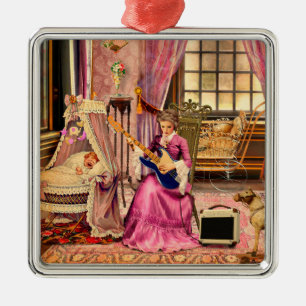 Ornamento De Metal O Lullaby