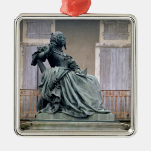 Ornamento De Metal O Marquise de Sevigne (1626-1696) 1857-59 (bronz