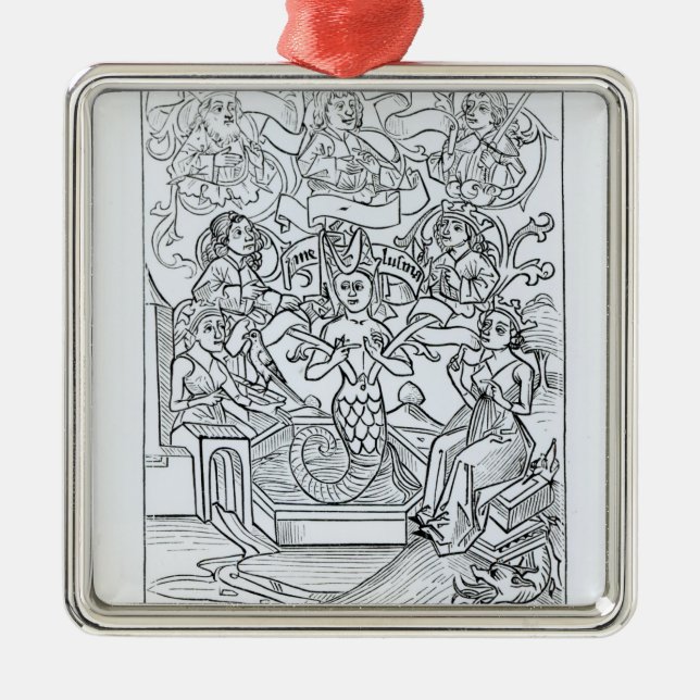 Ornamento De Metal O Melusine Fay (Frente)