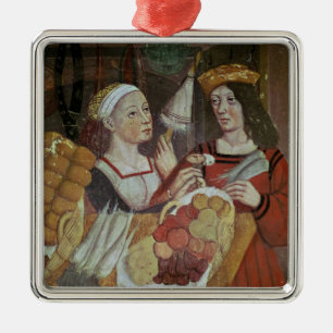 Ornamento De Metal O mercado vegetal