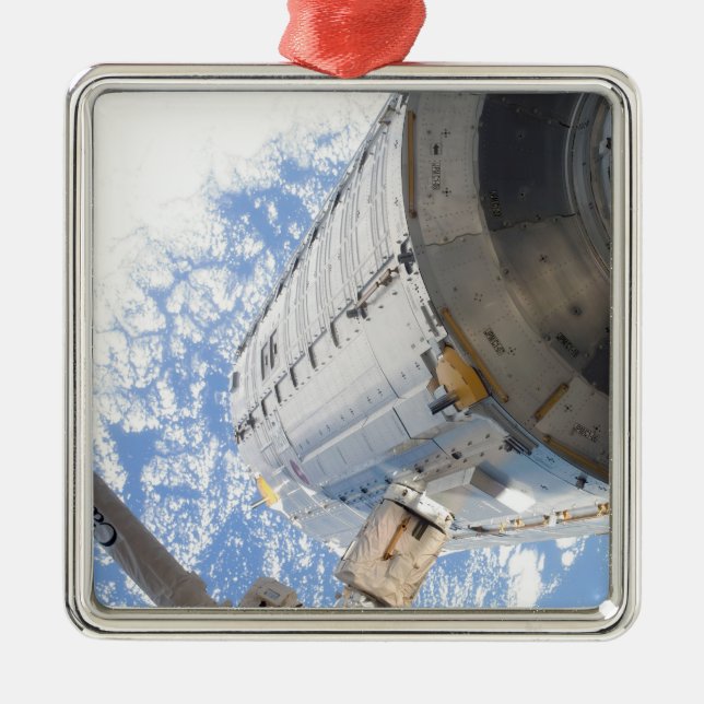 Ornamento De Metal O módulo pressurizado japonês Kibo (Frente)