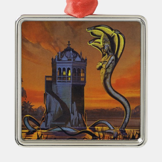 Ornamento De Metal O Naga-Rei (litho da cor) (Frente)