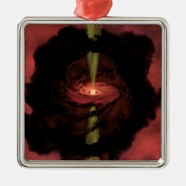 Ornamento De Metal O nascimento de uma estrela (Frente)