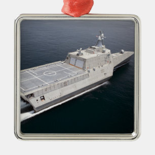 Ornamento De Metal O navio de combate litoral Independência 3