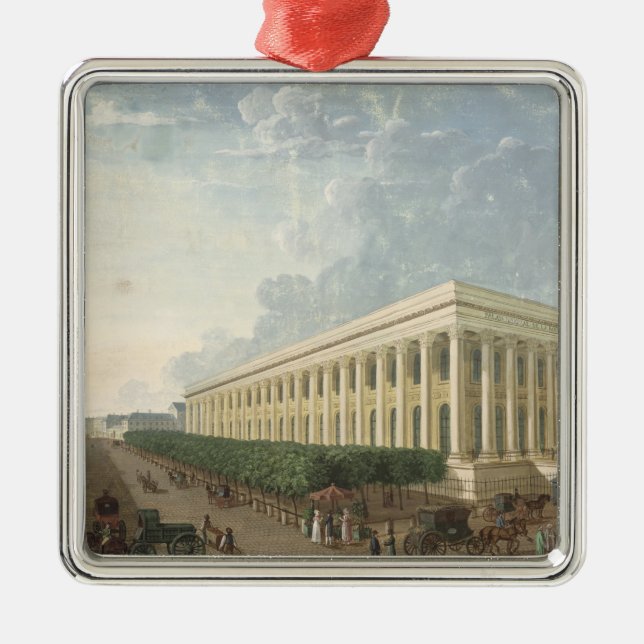 Ornamento De Metal O Palais de la a Bolsa (Frente)