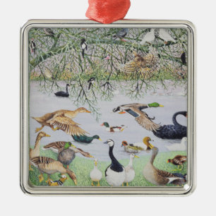 Ornamento De Metal O pato impar
