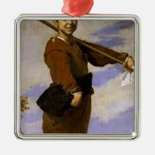 Ornamento De Metal O pé de clube, 1642
