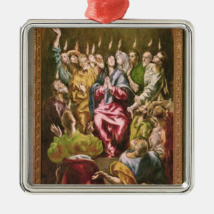 Ornamento De Metal O Pentecost, c.1604-14