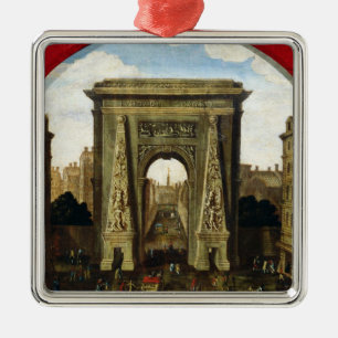 Ornamento De Metal O Porte Santo-Denis