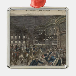 Ornamento De Metal O primeiro desempenho 'de Lohengrin