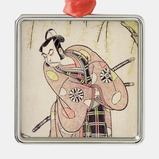 Ornamento De Metal O primeiro Nakamura Nakazo como uma posição do (Frente)