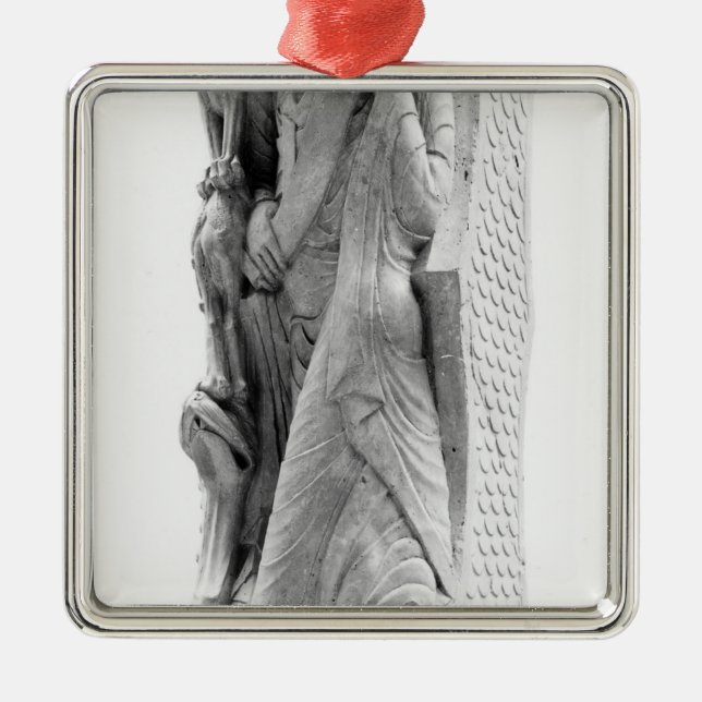 Ornamento De Metal O profeta Jeremiah (Frente)