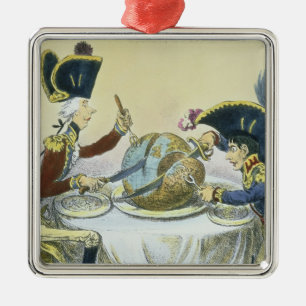 Ornamento De Metal O pudim de ameixa no perigo, 1805