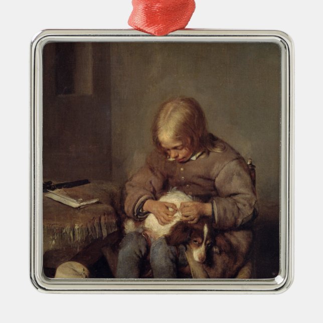 Ornamento De Metal O Pulga-Coletor c.1655 (Frente)