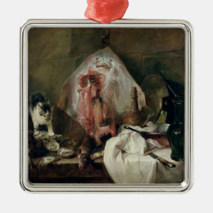 Ornamento De Metal O raio ou, o interior da cozinha, 1728