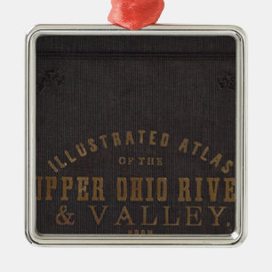 Ornamento De Metal O Rio Ohio e vale superiores 11