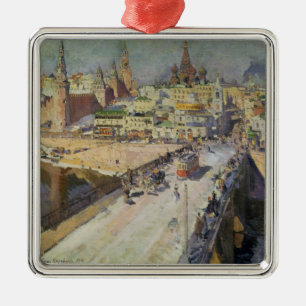 Ornamento De Metal O rio Ponte de Moskva, 1914