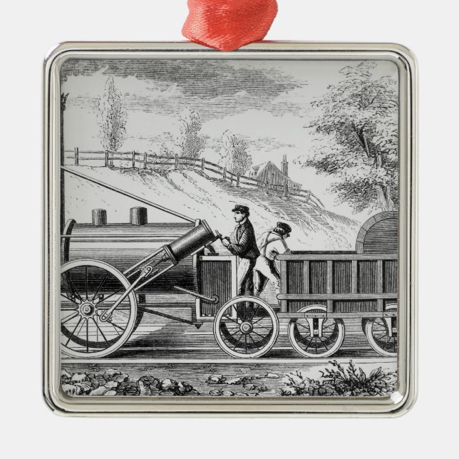 Ornamento De Metal 'O Rocket (Frente)