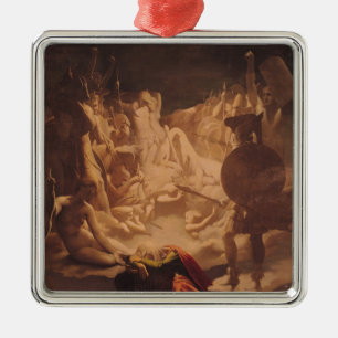 Ornamento De Metal O sonho de Ossian, 1813