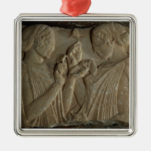 Ornamento De Metal O Stele de Pharsalos que descreve a glorificação