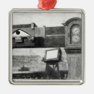 Ornamento De Metal O trânsito de Venus