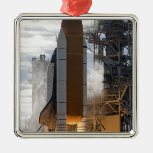 Ornamento De Metal O vaivém espacial Atlantis tira 15