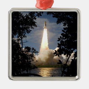 Ornamento De Metal O vaivém espacial Atlantis tira 9
