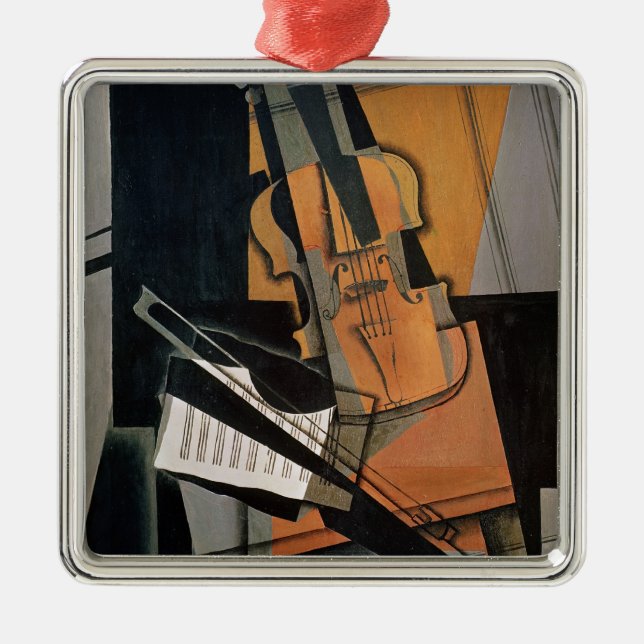 Ornamento De Metal O Violino, 1916 (Frente)