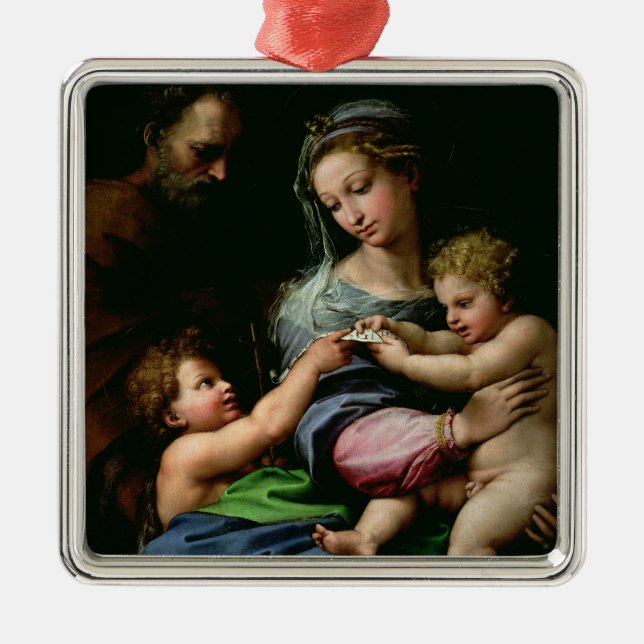 Ornamento De Metal O Virgin do rosa, c.1518 (Frente)