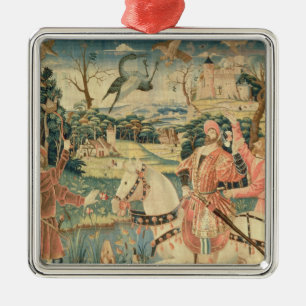 Ornamento De Metal O vôo da garça-real, Franco-Flamengo