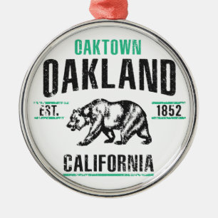 Ornamento De Metal Oakland