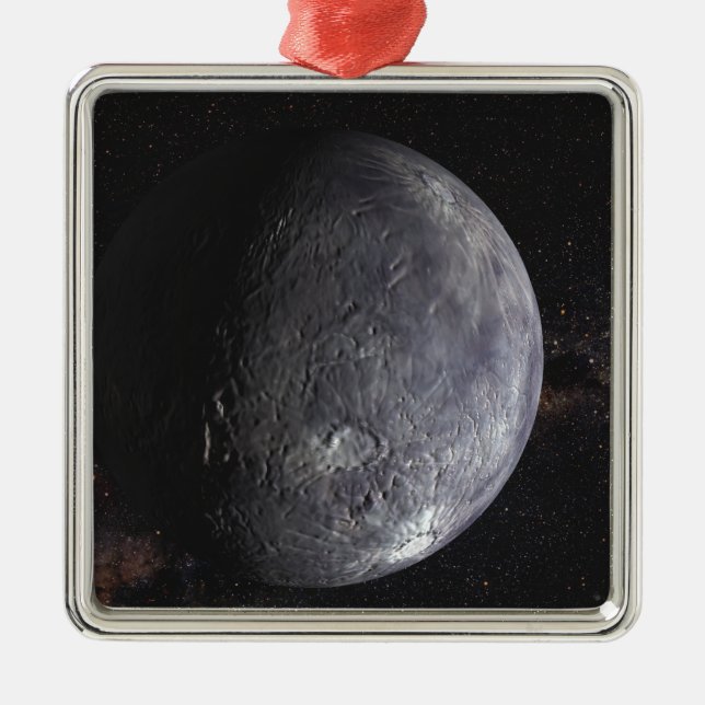 Ornamento De Metal Objeto Kuiper Belt (Frente)