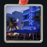 Ornamento De Metal Ocean Drive, South Beach, Miami Beach, 2<br><div class="desc">Ocean Drive,  South Beach,  Miami Beach,  Florida,  EUA � Greg Johnston / DanitaDelimont.com</div>