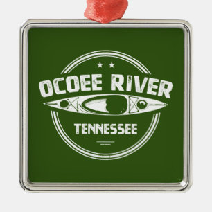 Ornamento De Metal Ocoee River