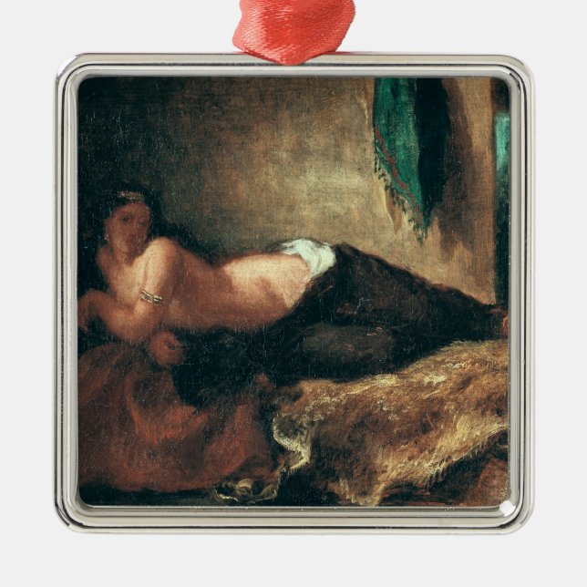 Ornamento De Metal Odalisque (Frente)