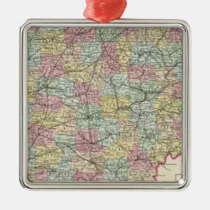 Ornamento De Metal Ohio 6